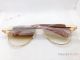 Fashion Cartier Sunglasses - Gold Frame Wood Leg (2)_th.jpg